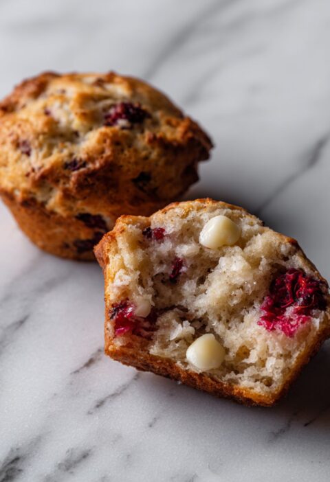 Mary Berry White Chocolate and Raspberry Muffins Recipe