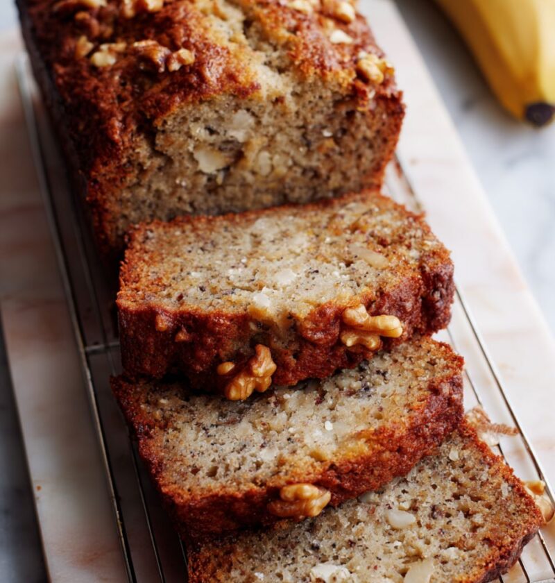 Mary Berry Banana and Walnut Loaf Recipe