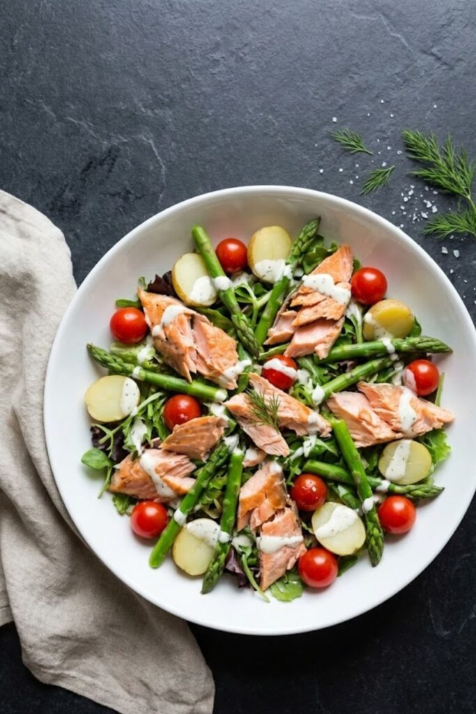 Mary Berry Hot Smoked Salmon Salad Recipe