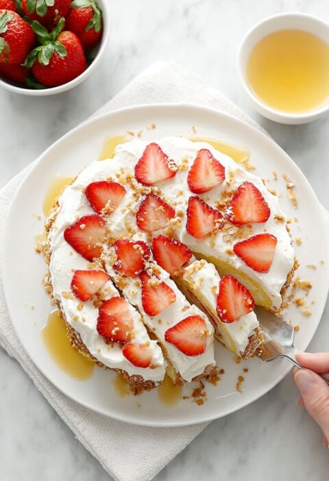 Mary Berry Strawberry Meringue Roulade Recipe