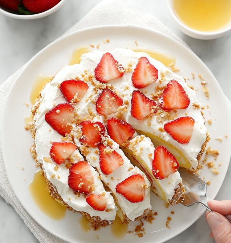 Mary Berry Strawberry Meringue Roulade Recipe