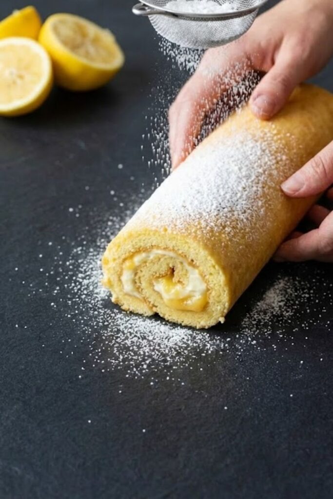 Mary Berry Lemon Swiss Roll Recipe