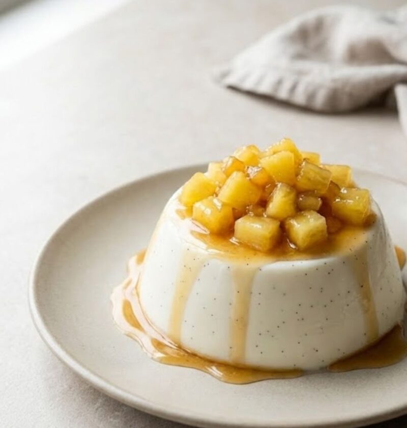 Mary Berry Panna Cotta with Pineapple and Ginger Recipe