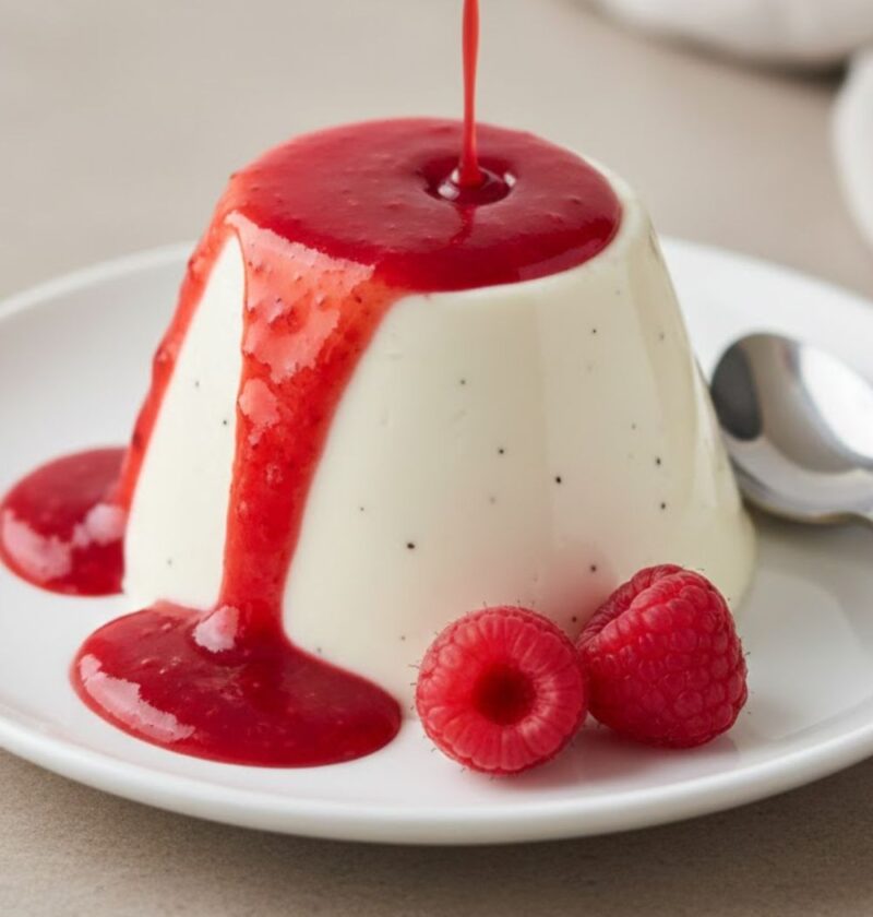 Mary Berry Raspberry Panna Cotta Recipe