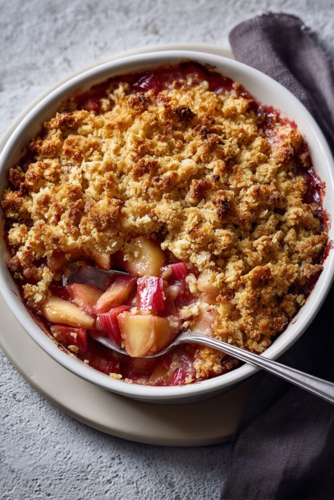 Mary Berry Rhubarb Crumble Recipe