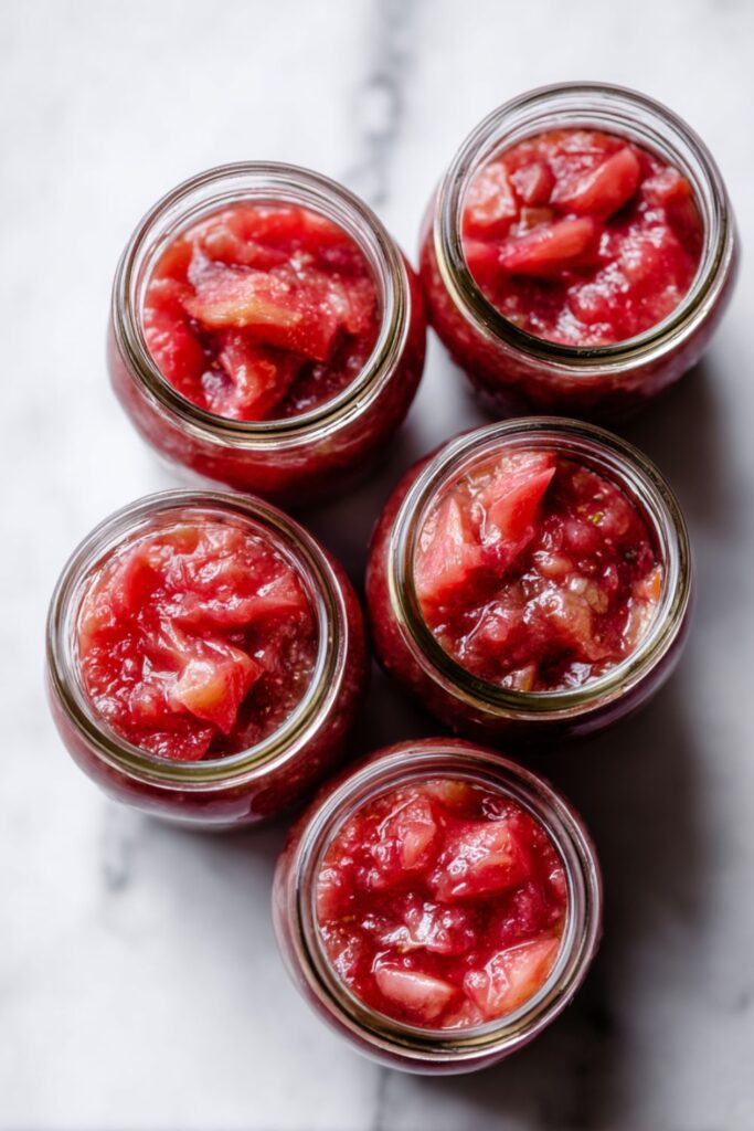 Mary Berry Rhubarb and Ginger Jam Recipe
