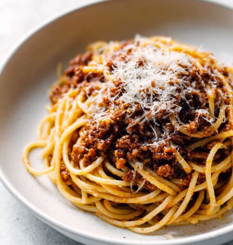 Mary Berry Spaghetti Bolognese with Red Currant Jelly