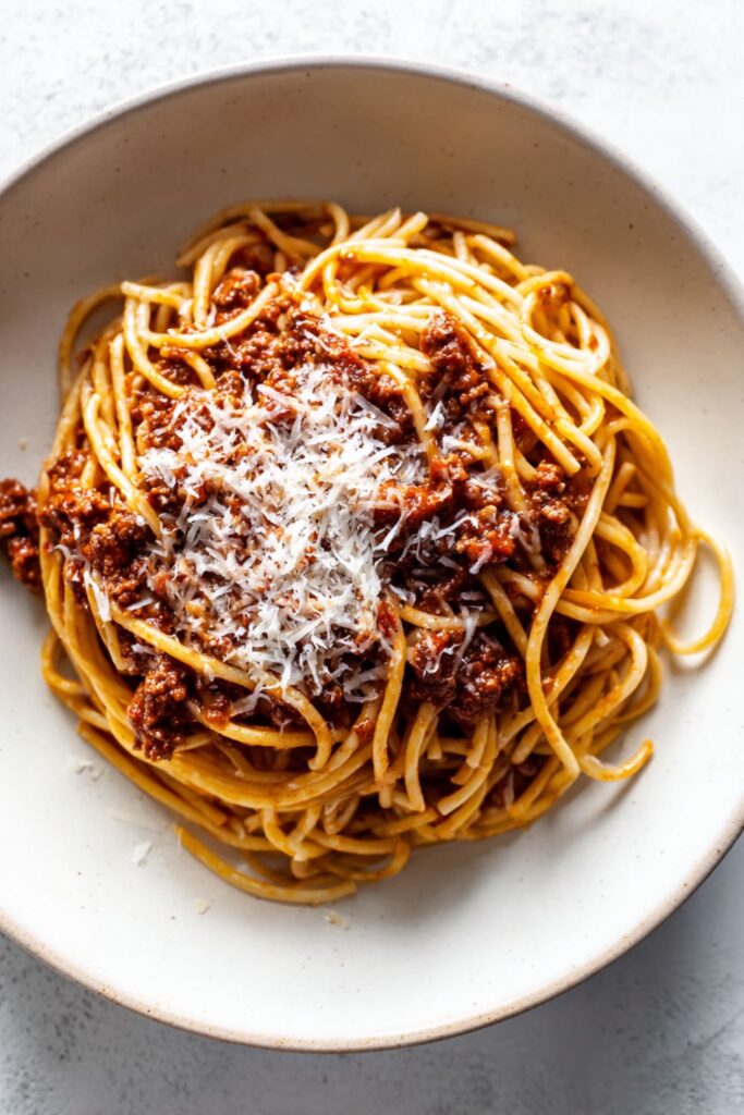 Mary Berry Spaghetti Bolognese with Red Currant Jelly