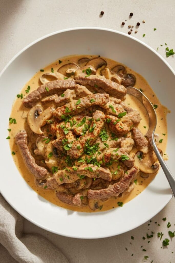 Mary Berry Beef Stroganoff Recipe